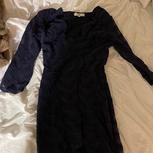 Nightcap navy lace mini dress size 3
